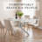 Rectangular Tempered Glass Dining Table with Iron Frame (59.06")