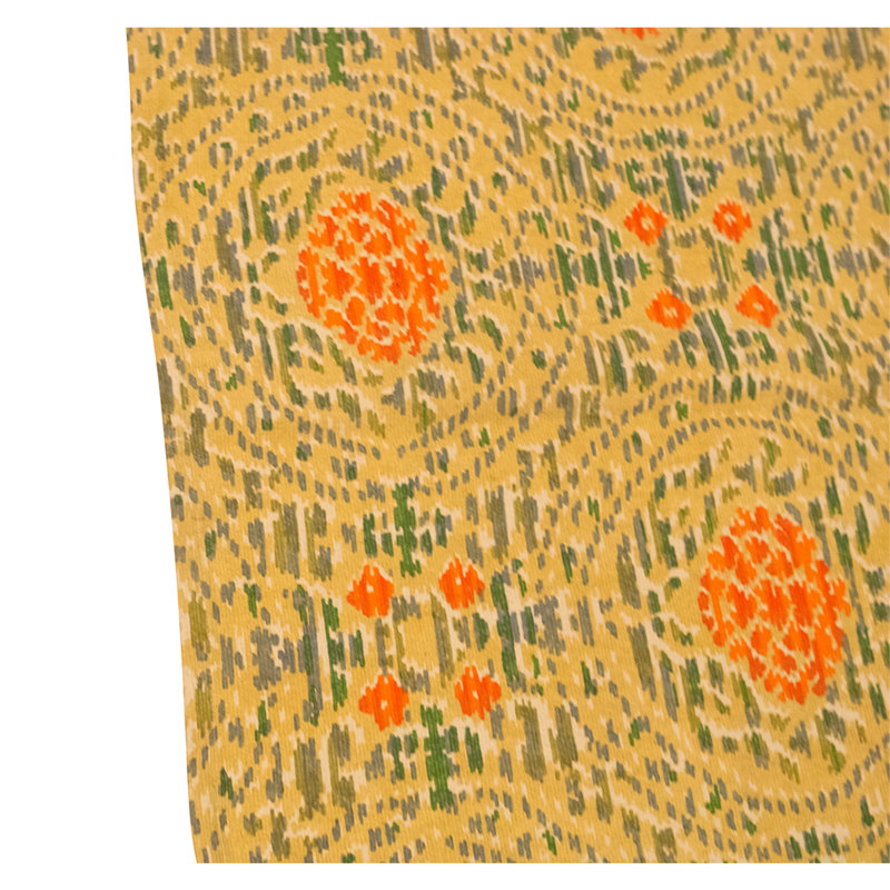 Handmade Wool Ikat Area Rug