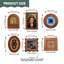 Cadre photo moderne en bois aggloméré