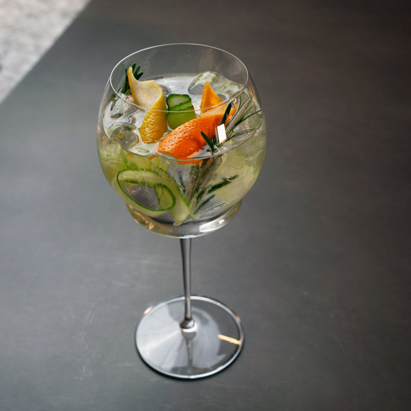 Backdoor '20S 27 Oz Gin Tonic Cocktail Glasses (Set Of 4)