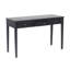 Bureau en bois massif Martian avec teinture noire
