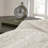 Reversible Bedspread Set Cream Queen