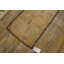 Tapis de couloir étroit vintage rétro Mid Century Ivory