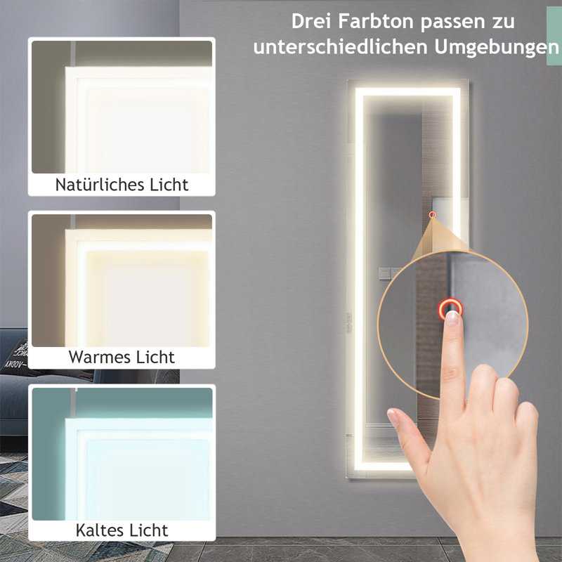 Dicie Flat Mirror