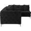 Canapé modulaire réversible en velours 108 po-82749475
