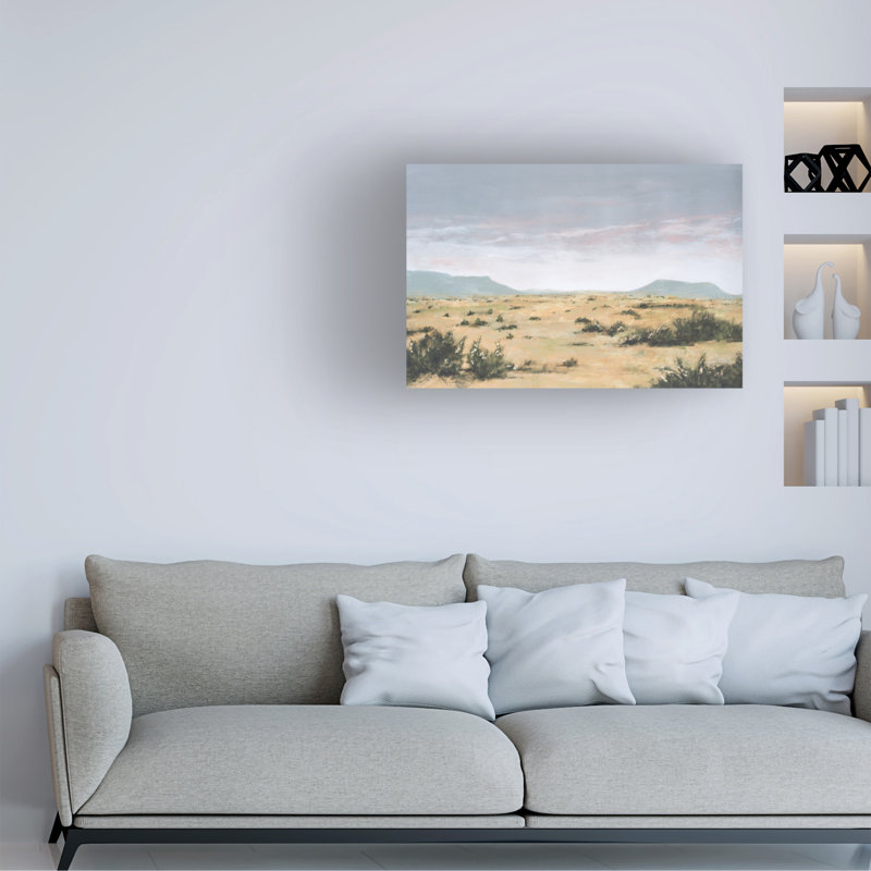 Art mural sur toile tendue - Michael Willett «Arid Plateau I» pour décoration de salon, de chambre à coucher ou de bureau - 22 x 32