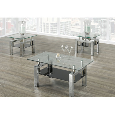 Ensemble de tables basses 3 pièces Odelia