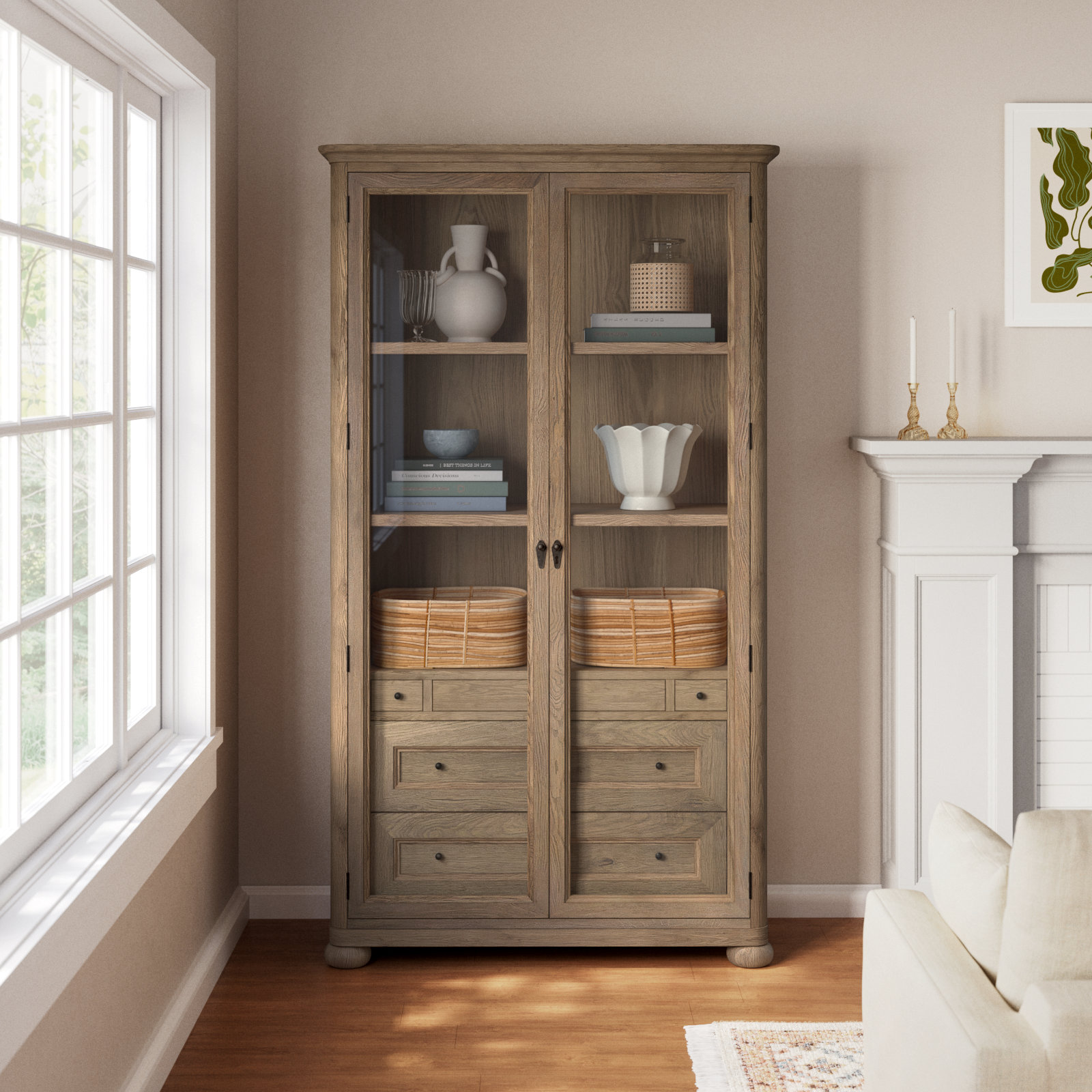 Sussex Cabinet, Drifted Oak