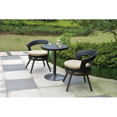 2 - Person Patio Dining Set with Round Table