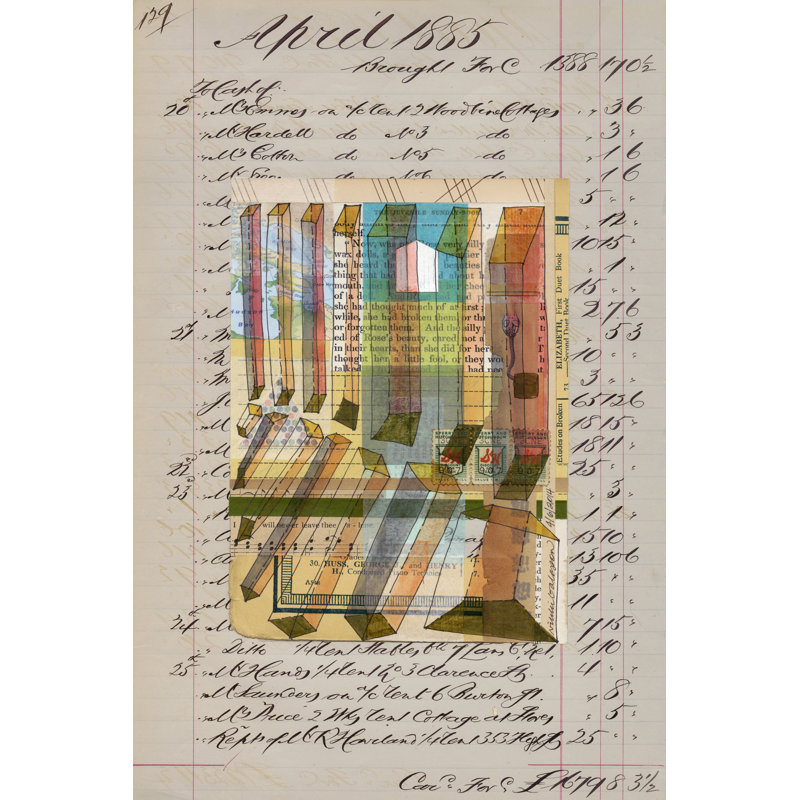 Journal Sketches XIII by Nikki Galapon - Graphic Art, 30 cm H x 20 cm W, Black Floater Framed
