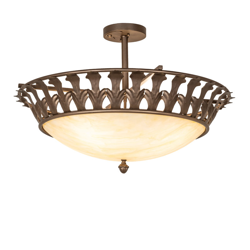 Hampton 4 - Light Semi Flush Mount