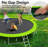 Sapphome Round Backyard Trampoline with Safety Enclosure-99602296
