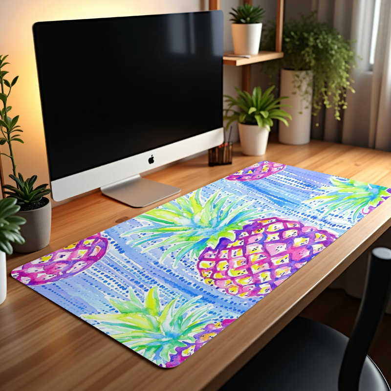 Polyester Desk Pad, 31.5x15.5