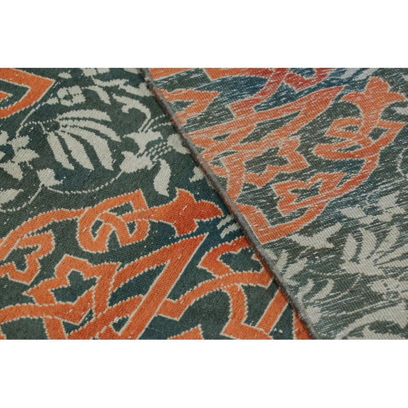 One-of-a-Kind 6'7”x9'3” Hand Knotted Area Rug