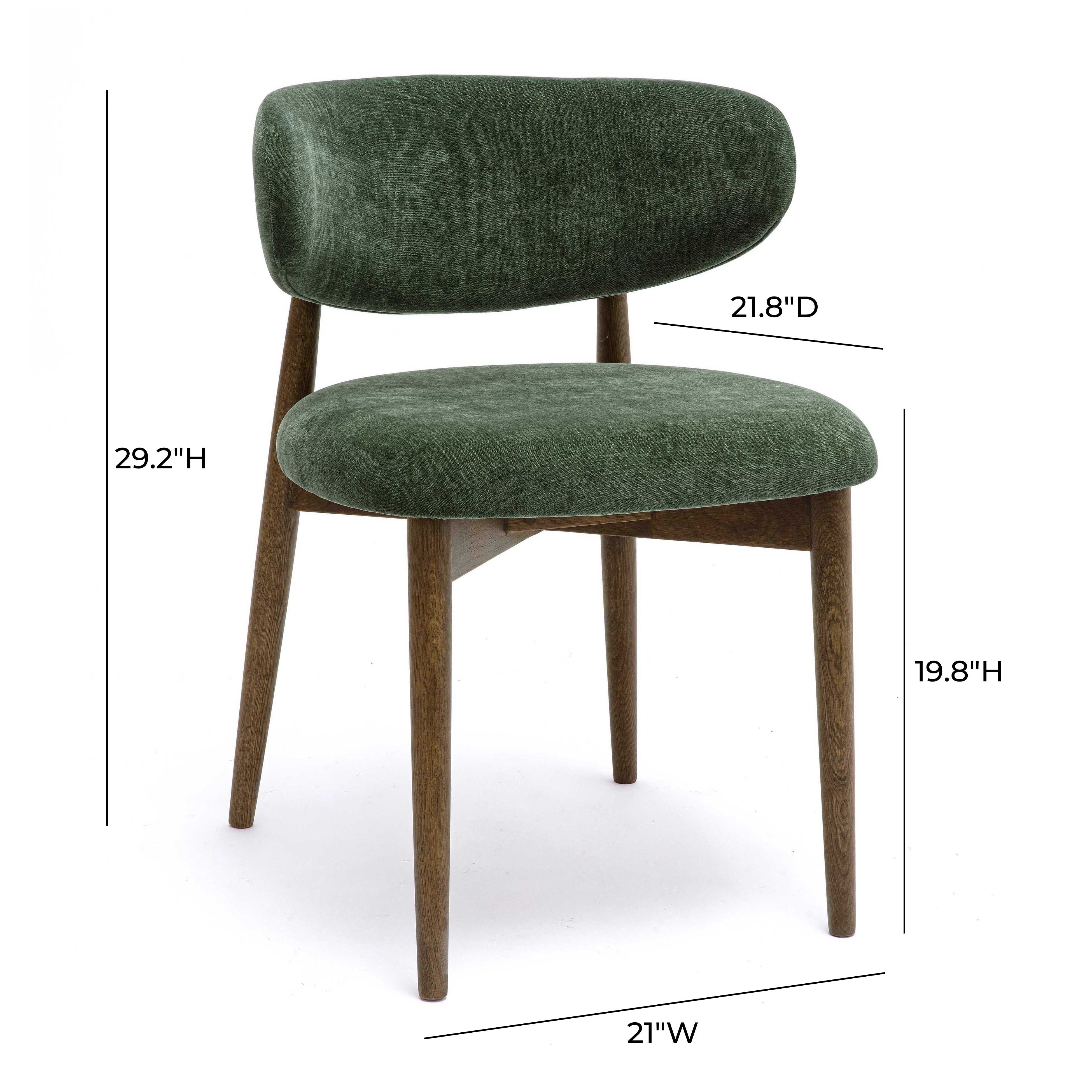 Wiechmann Performance Textured Velvet Dining Chair