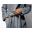 Cotton Terry Cloth Above Knee Bathrobe with Pockets-58968449