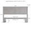 Pine Solid Wood Panel Headboard-866761134