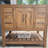 Custom Single Sink Bathroom Vanity