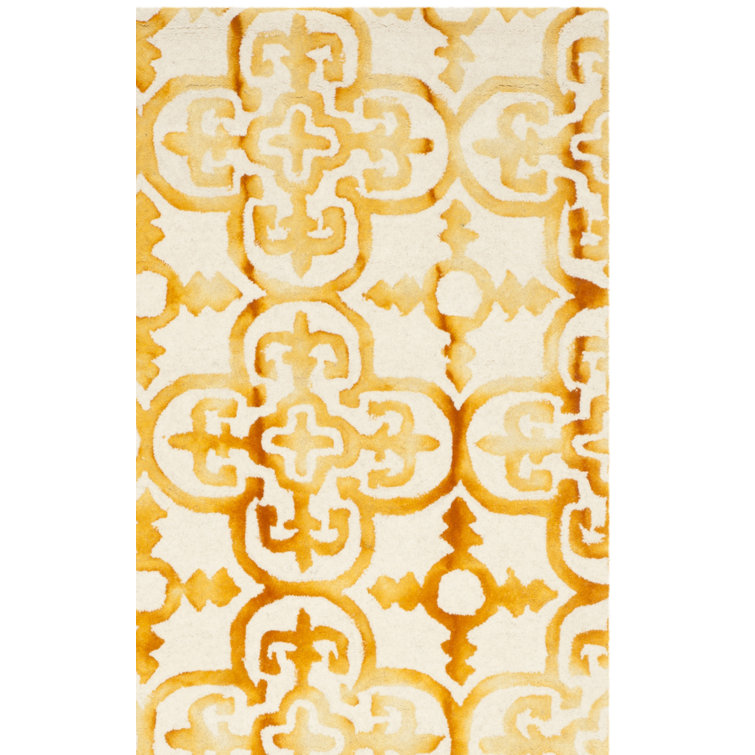 Lumsden Hand Tufted Wool Moroccan Rug