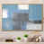 Toile naturelle avec cadre flottant