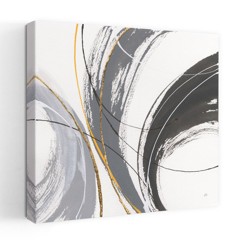Art textuel abstrait, H 24 po x l 24 po
