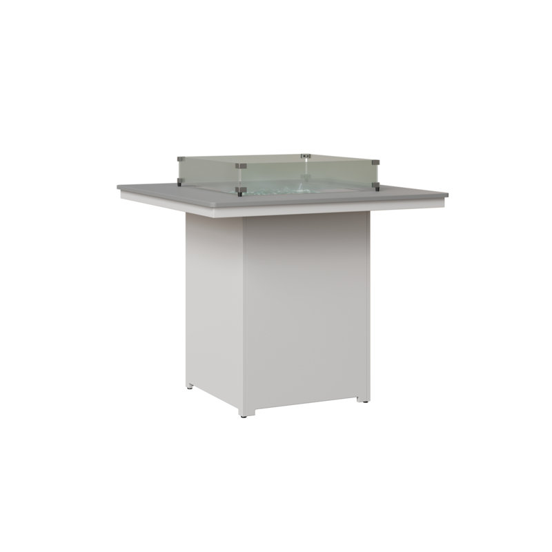 Table de bar berlinois Berlin Gardens, H 39 po x l 47 po x P 47 po, Brouillard