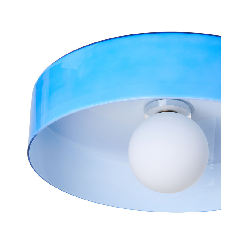 Beamon Glass Flush Mount