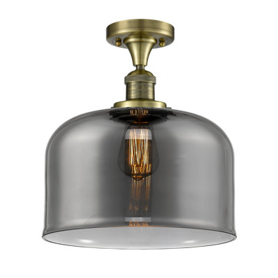 Plafonnier semi-encastré 1 lumière Bell