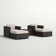 Larren 2 - Person Patio Conversation Sets with Cushions