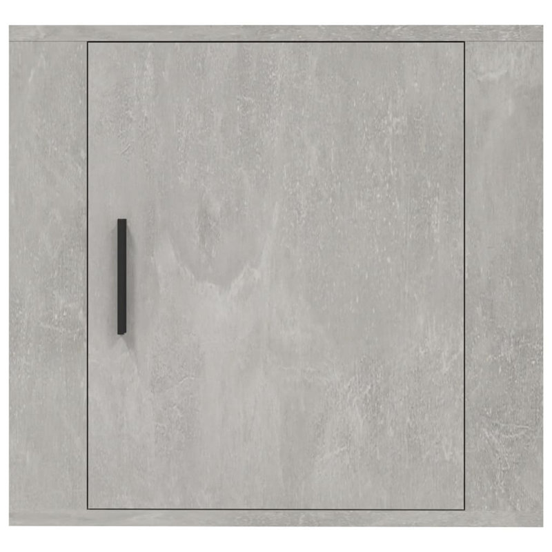 Janiyha 50cm W Manufactured Wood Bedside Table, Grey, 1