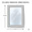 Dederang Glass Frame Rectangle Mirror-1492804946