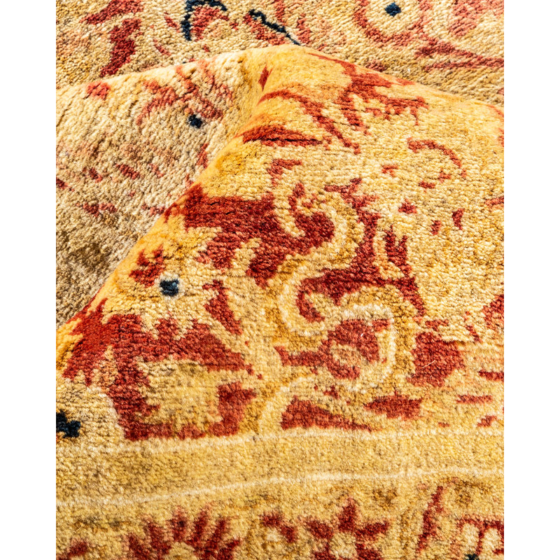 Classic One-of-a-Kind 9' 3" x 12' 4" Hand Knotted Area Rug