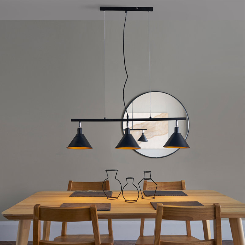 Westford 3 - Light Black Pendant