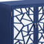 Einstein Blue Finish Console Cabinet