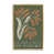 Cadre flottant métallique doré