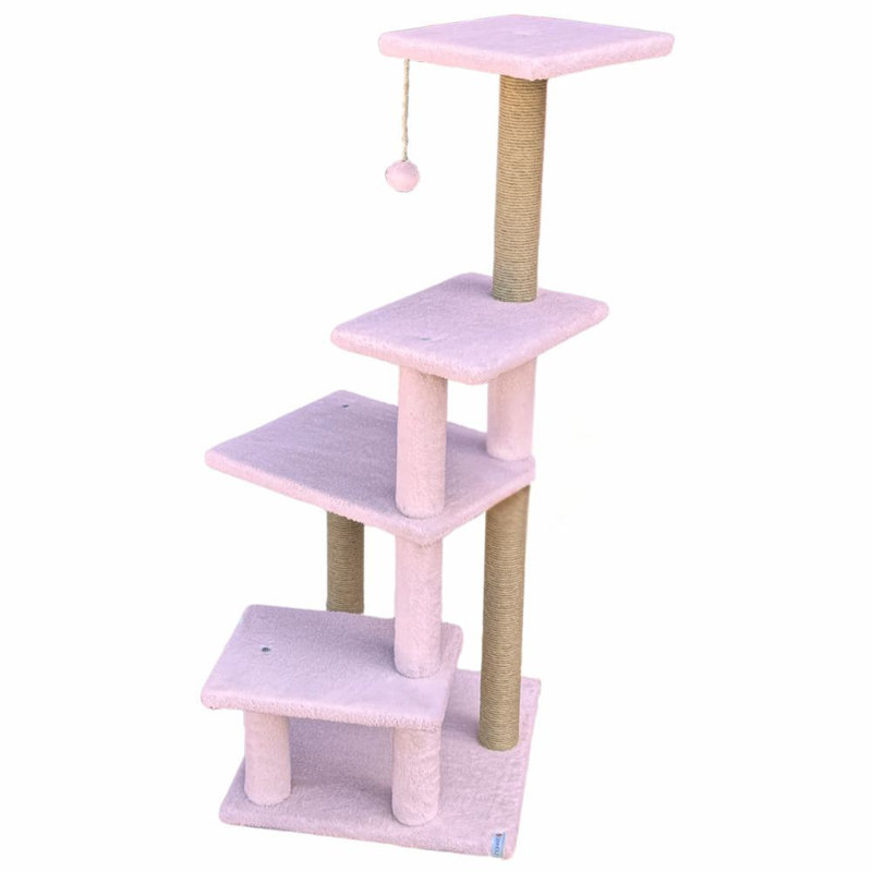 Grattoir pour chat, Rose