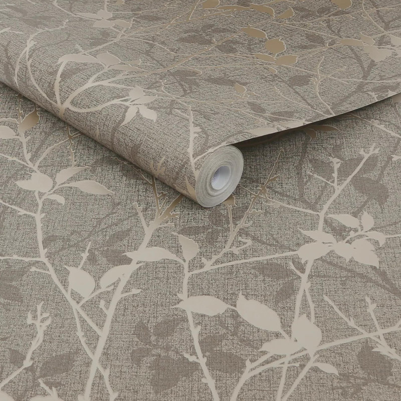 Boutique Belle Geometric Wallpaper, Brown