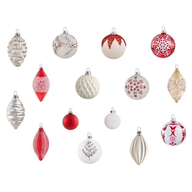 14cm Handmade Solid Colour Glass Bauble