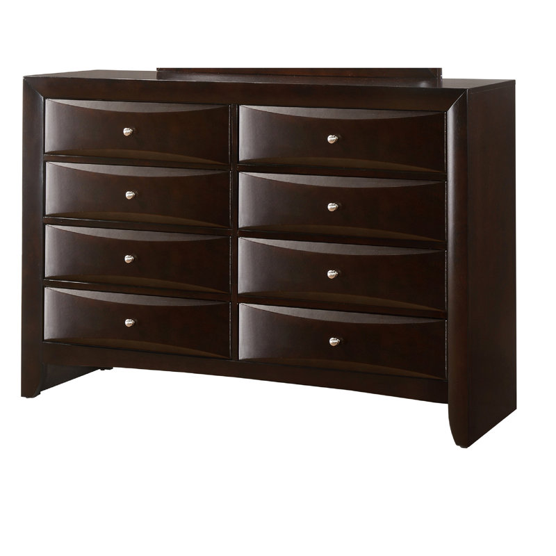 Mobilier de chambre en bois massif 1Pc, Brun
