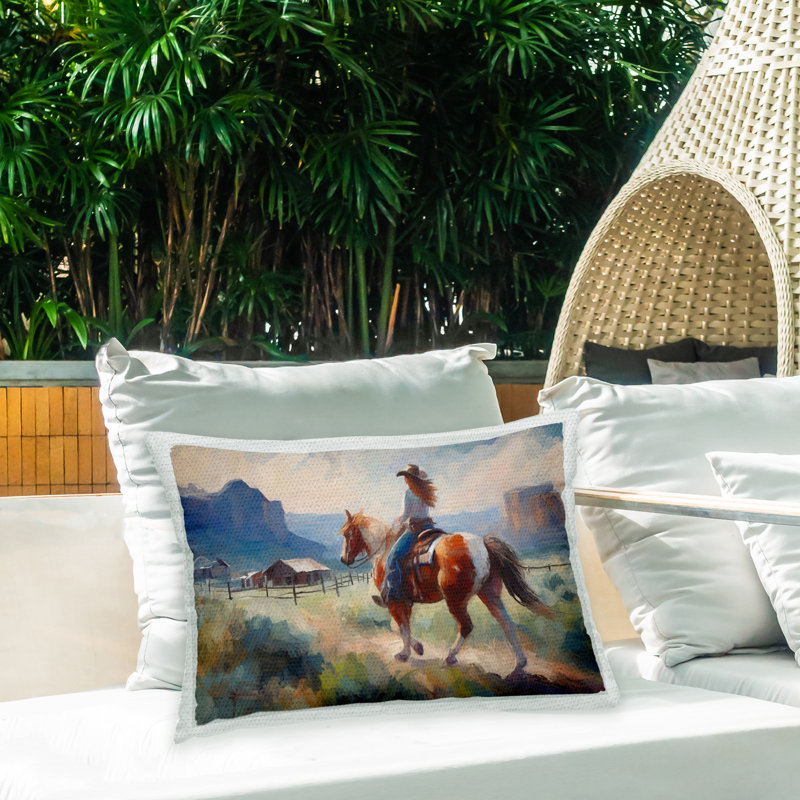 Outdoor Throw Pillow