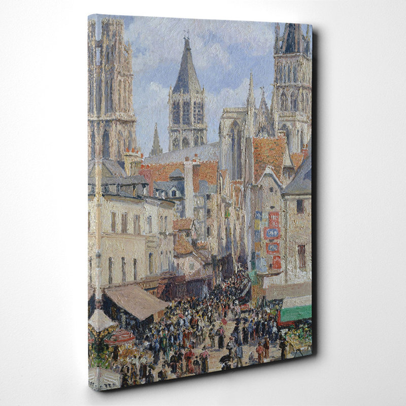 Camille Pissarro - Wrapped Canvas Painting, 100cm H x 70cm W