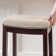 Claridge Counter & Bar Solid Wood Backless Stool with Upholstered Seat