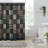 Dajaun Cotton Patchwork Shower Curtain