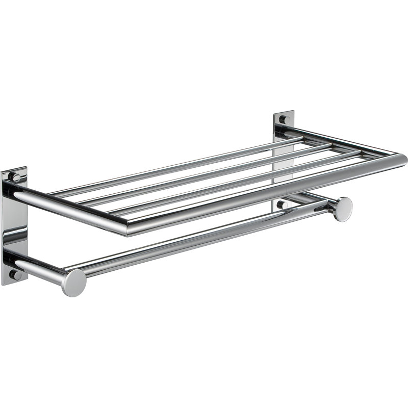 1 Wall Towel Rack, Inox