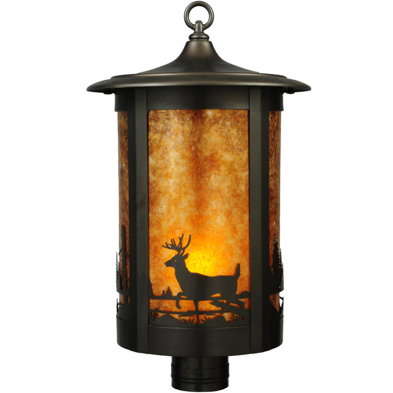 Rustic Lodge 1 - Light Lantern Head