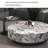 Modern round marble coffee table-110567721