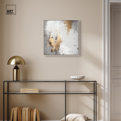 Art mural neutre sur toile Ghostly Glimmer I par Art Remedy