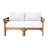 Monterey Teak Outdoor Seating Group with Cushions-94431145-124928169