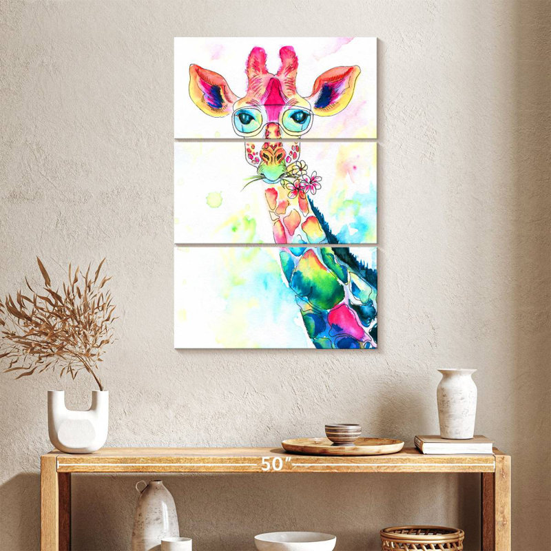 Brampt Giraffe Suitor, 38" H x 24" W