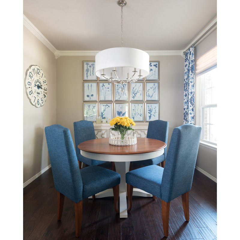 Vann 6 - Light Dimmable Drum Chandelier